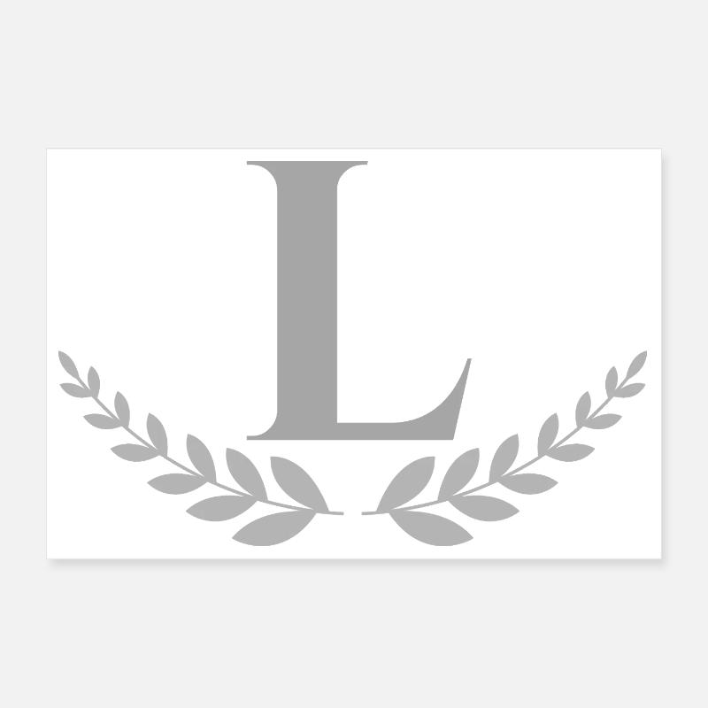 L Poster 30x20 cm
