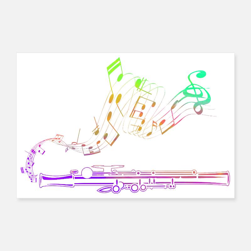 Fosse, section de percussions de marimbistes Poster 30 x 20 cm