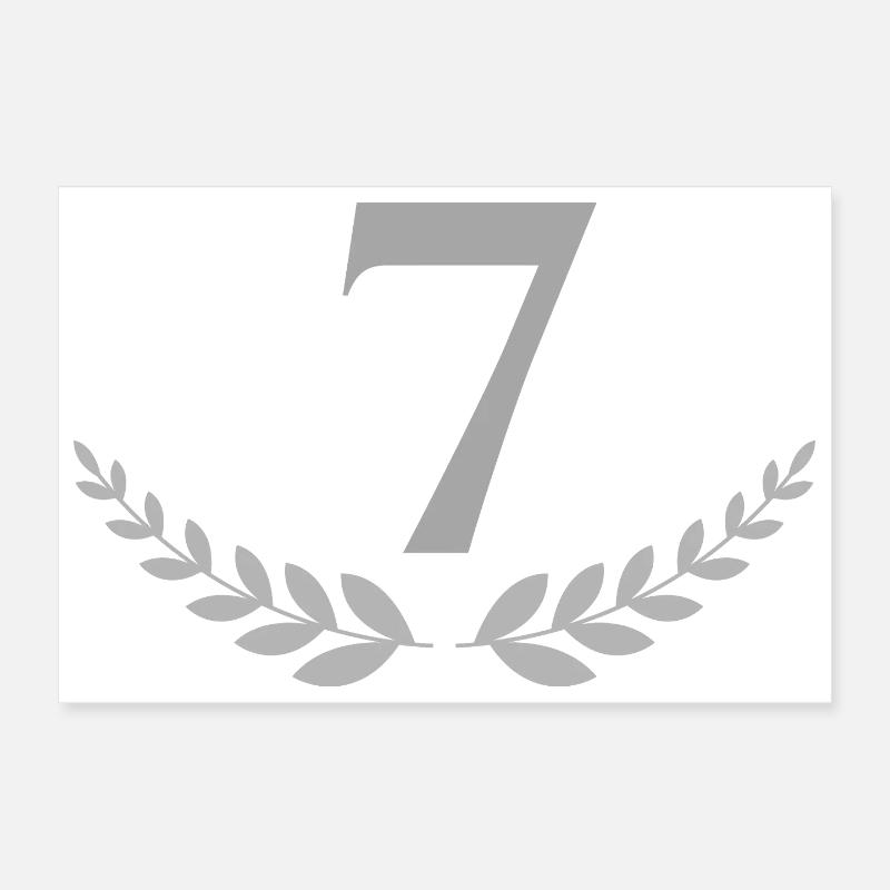 7 Poster 30x20 cm