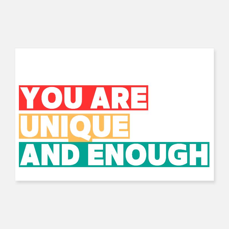 You_are_Unique2 Poster 30 x 20 cm