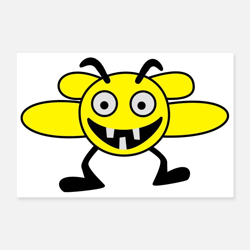abeilles mâles Poster 30 x 20 cm