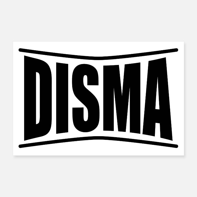Idée cadeau t-shirt Disma Poster 30 x 20 cm