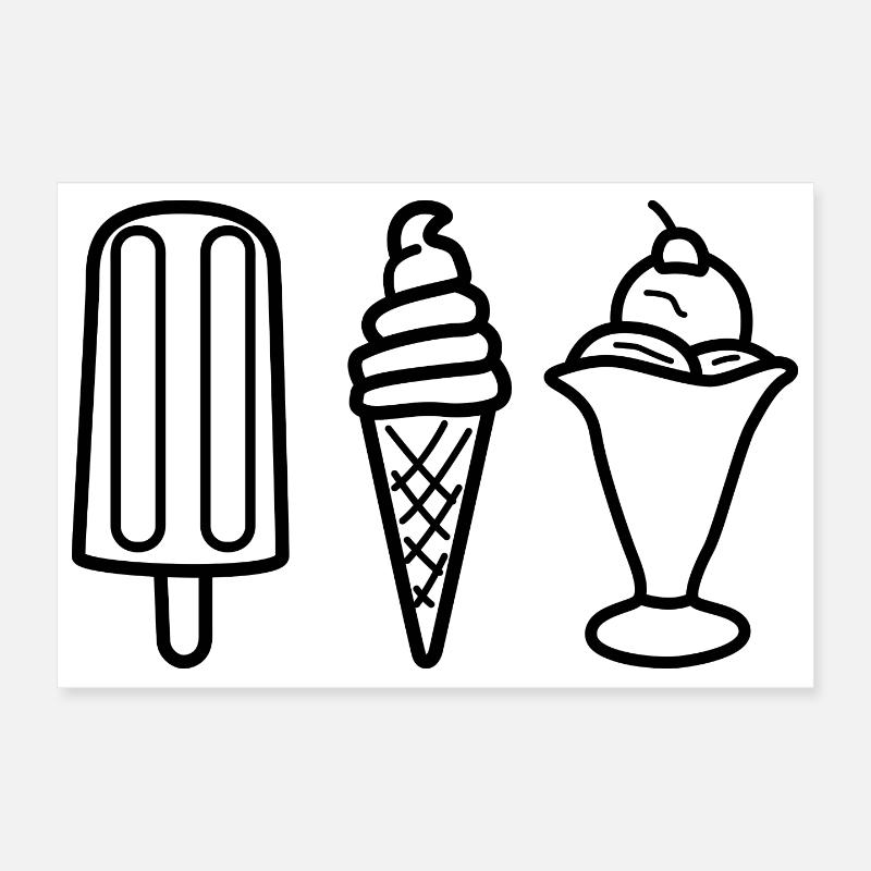 Glace Poster 30 x 20 cm