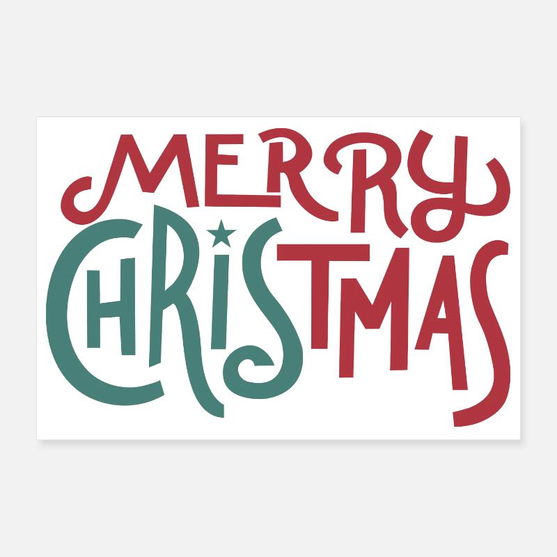 Joyeux Noël Poster 30 x 20 cm