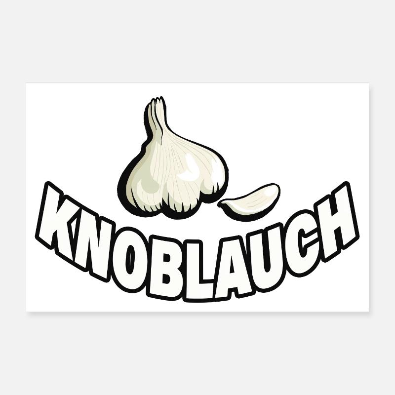 KNOBLAUCH Poster 30x20 cm