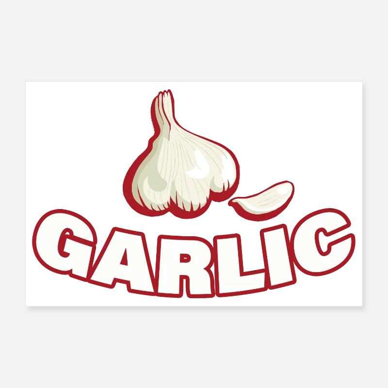 GARLIC Poster 30x20 cm