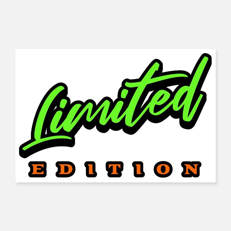 Édition limitée - Poster 30 x 20 cm - blanc