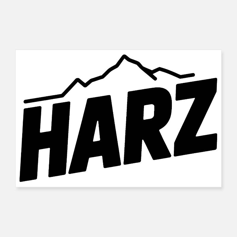 Harz - Souvenir Design Poster 30 x 20 cm