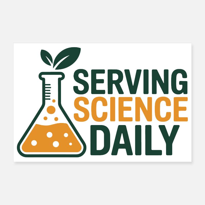 Registered Dietitian Evidence-Based Nutrition Gear Poster 12" x 8" (30x20 cm)