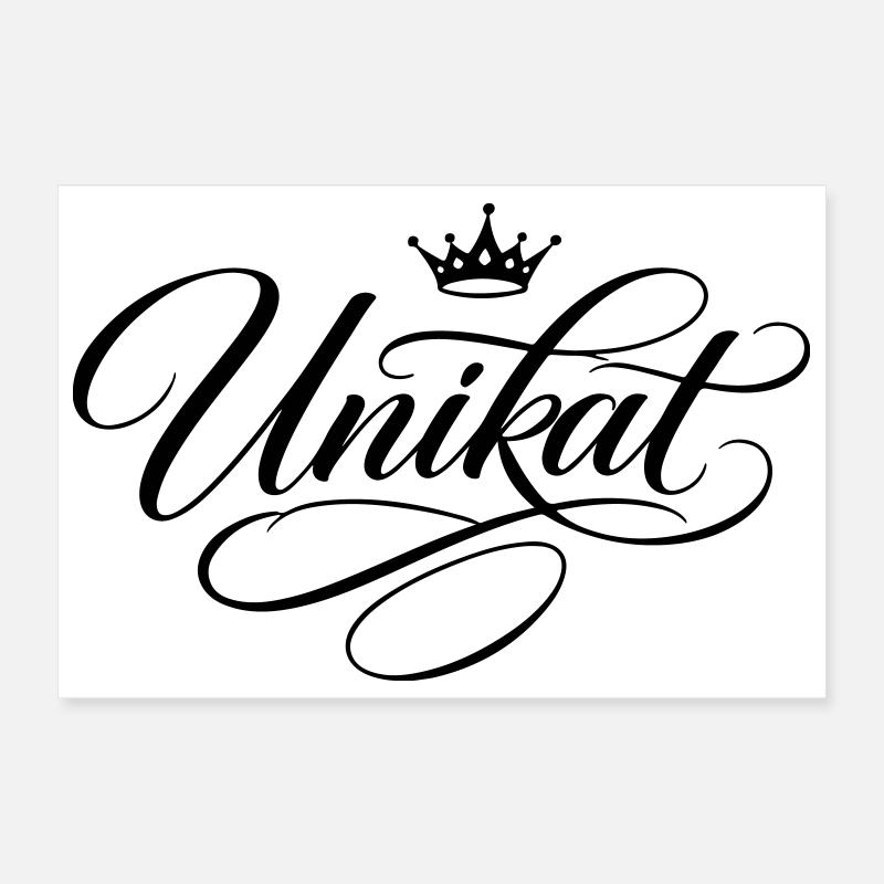 Couronne unique Poster 30 x 20 cm