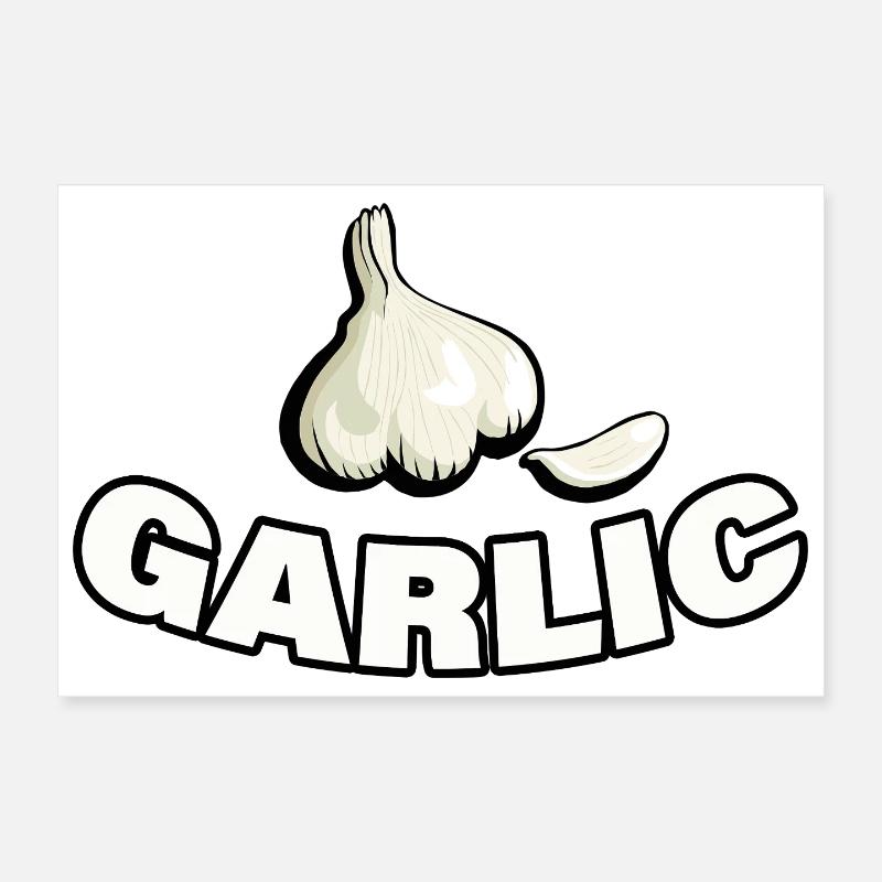 GARLIC Poster 30x20 cm