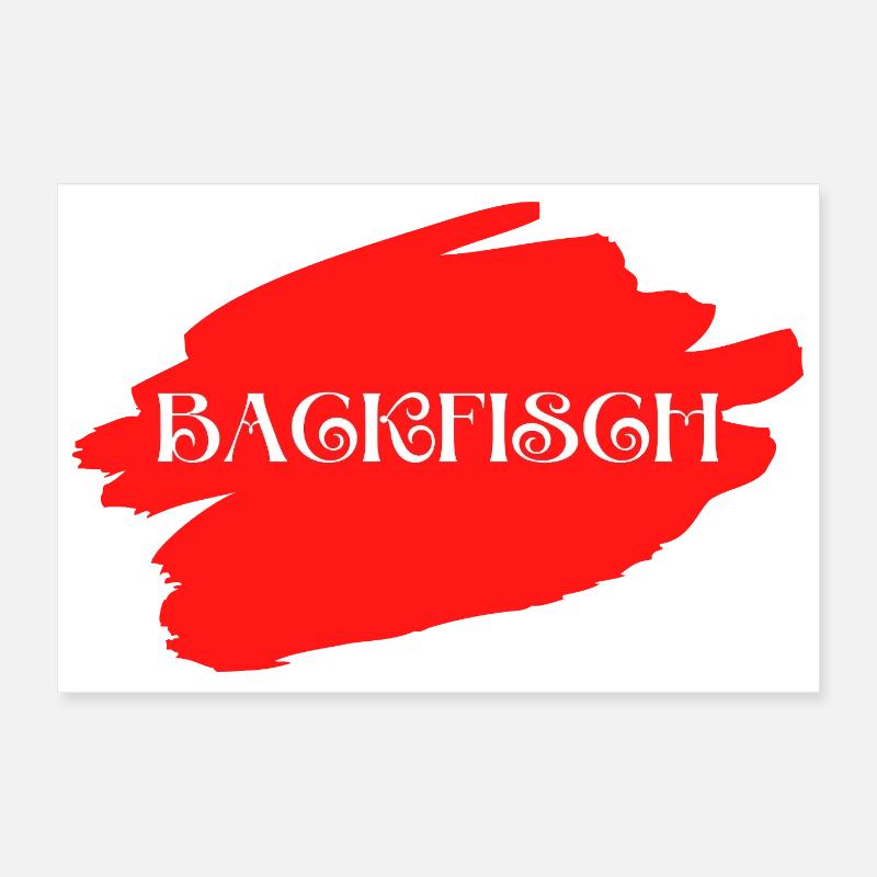 Backfisch - Vocabulary - Forgotten Words Poster 12" x 8" (30x20 cm)
