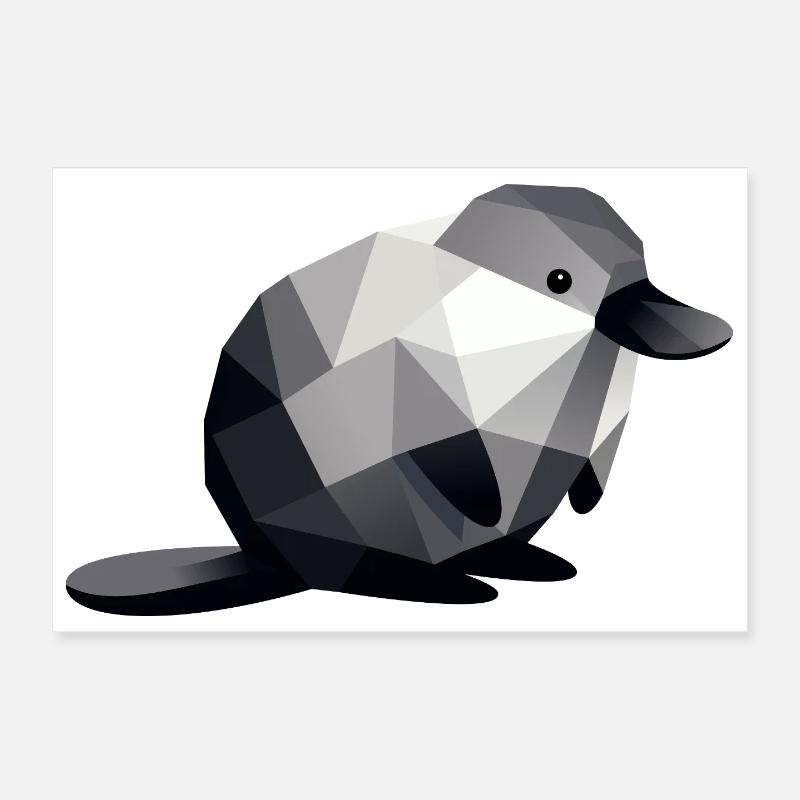 ornithorynque Poster 30 x 20 cm