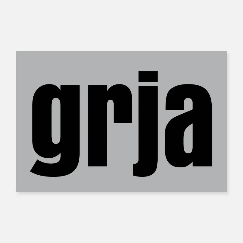 grja Poster 60x40 cm