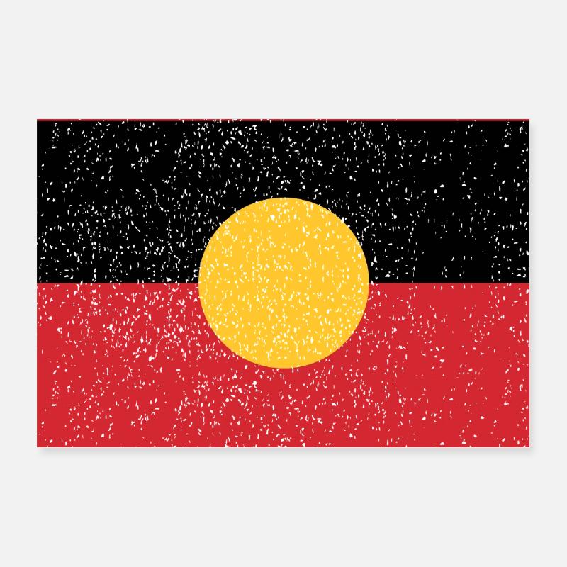 Australiens aborigènes Poster 60 x 40 cm