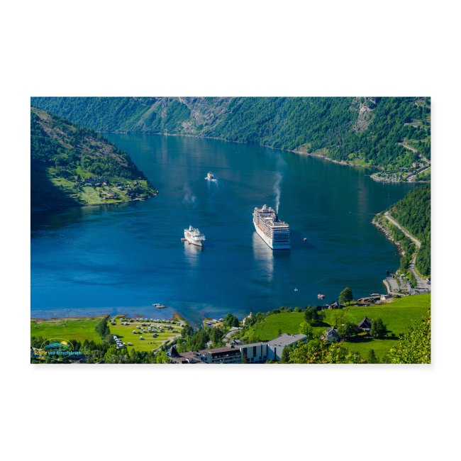 SuK Bild - Geirangerfjord Kreuzfahrtschiffe