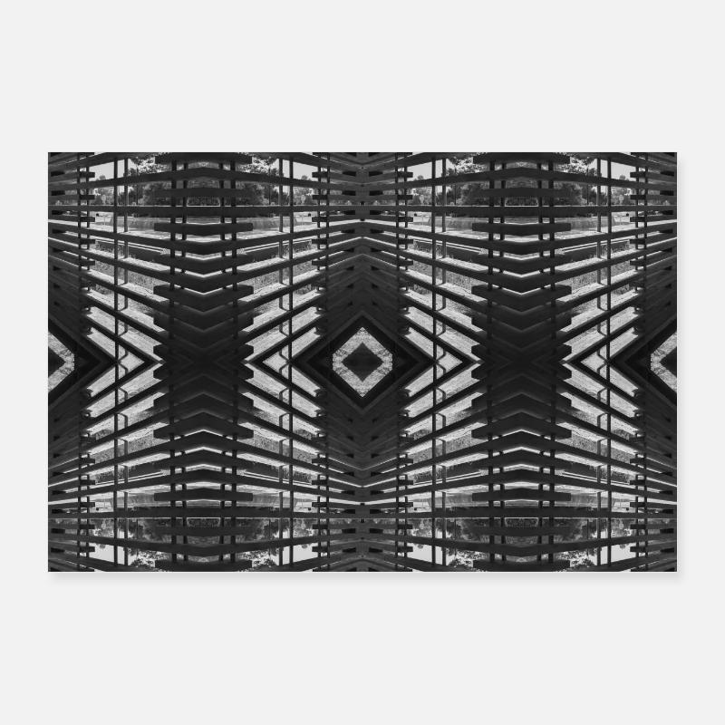 Abstraktes Holz V.3 Poster 60x40 cm