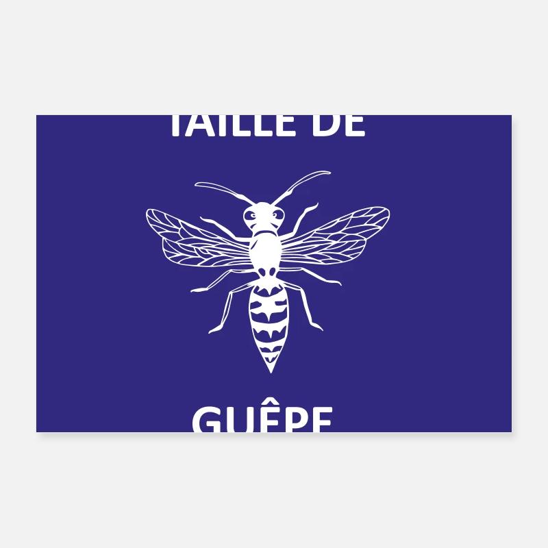 Taille de guêpe Poster 60 x 40 cm