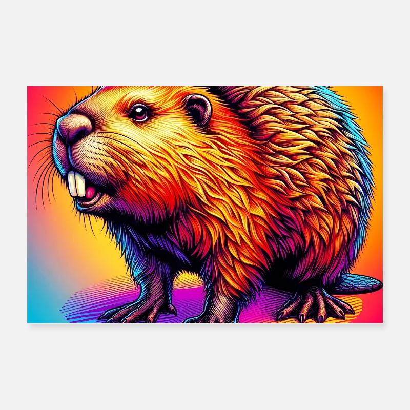 castor Poster 60 x 40 cm