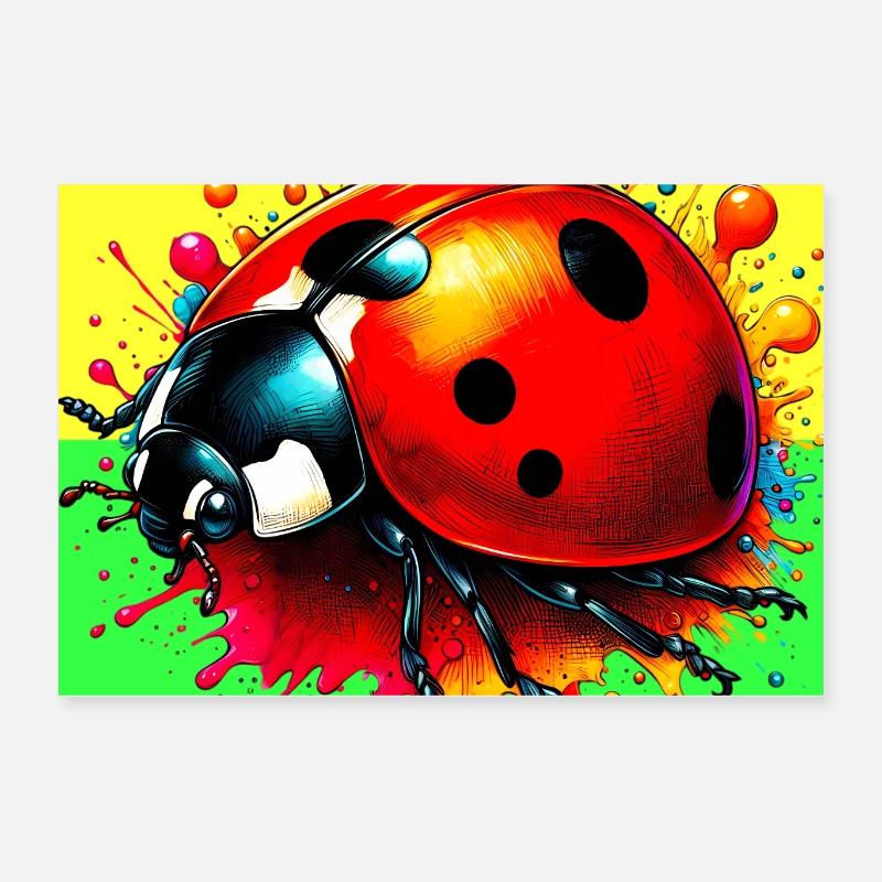 coccinelle Poster 60 x 40 cm