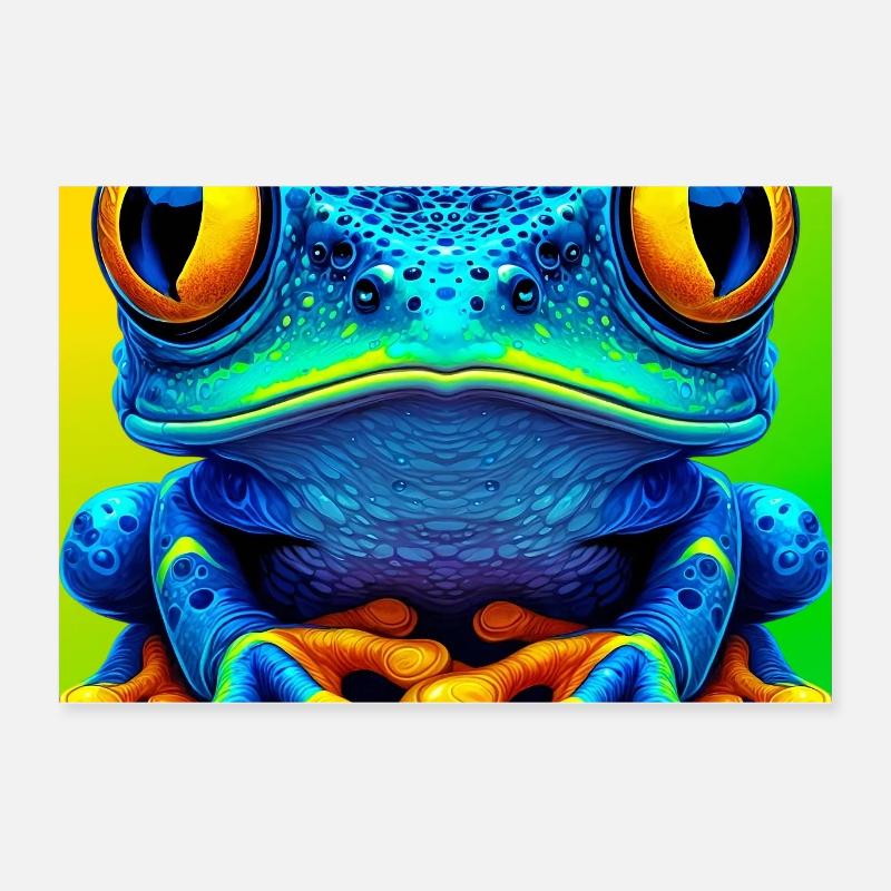 Frosch Poster 60x40 cm