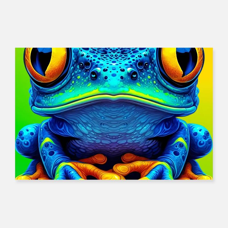 Frosch Poster 60x40 cm