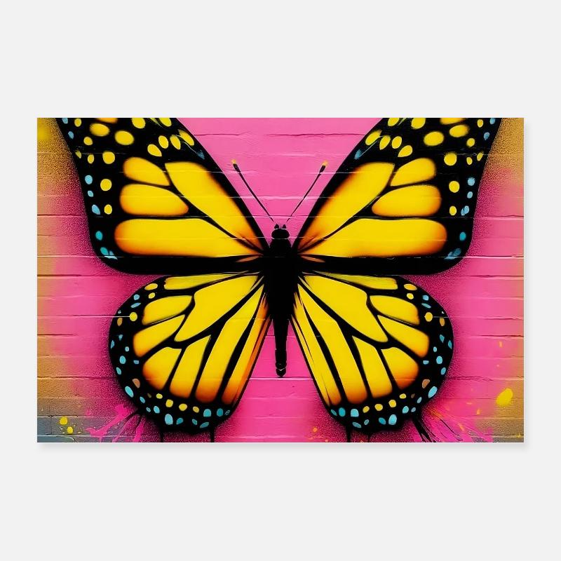 butterfly Poster 24" x 16" (60x40 cm)