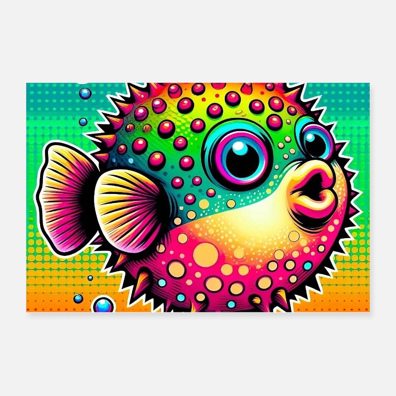 Blowfish Poster 60 x 40 cm