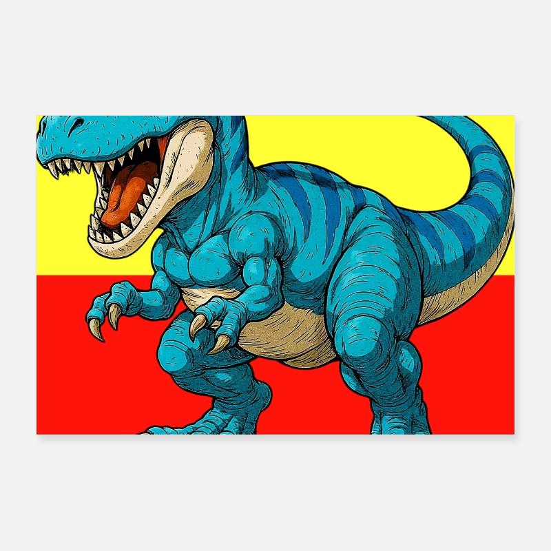 Dinosaurier Poster 60x40 cm