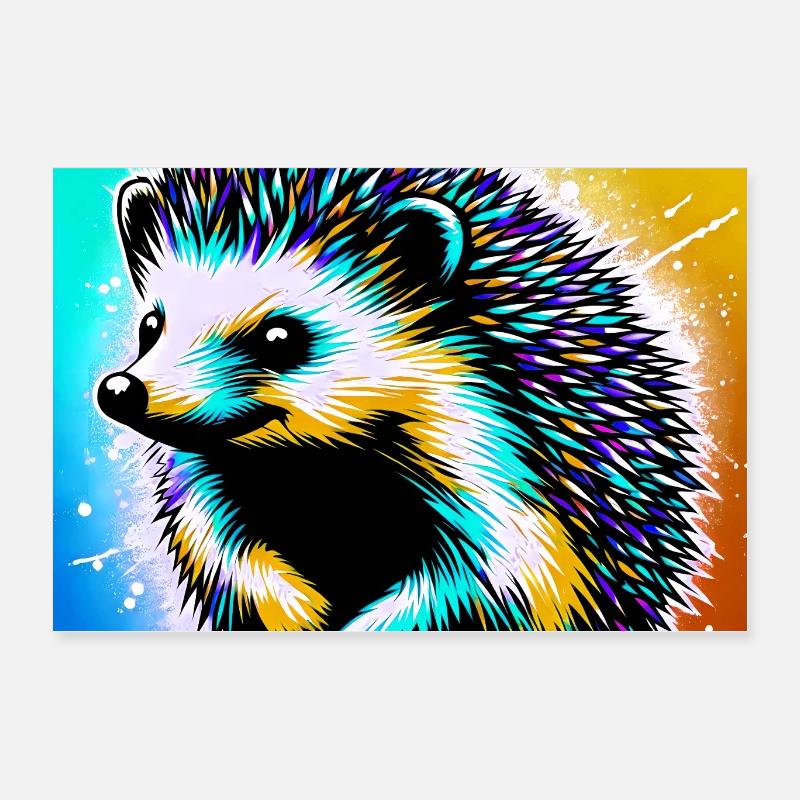 Igel Poster 60x40 cm
