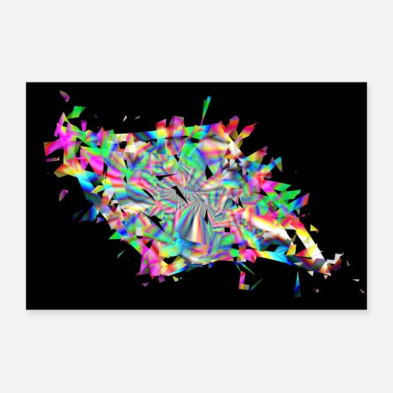 Posters rectangles plié Poster 60 x 40 cm