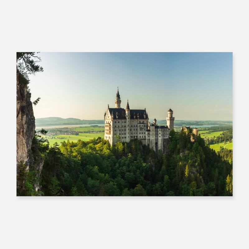 Schloss Neuschwanstein Poster 60x40 cm