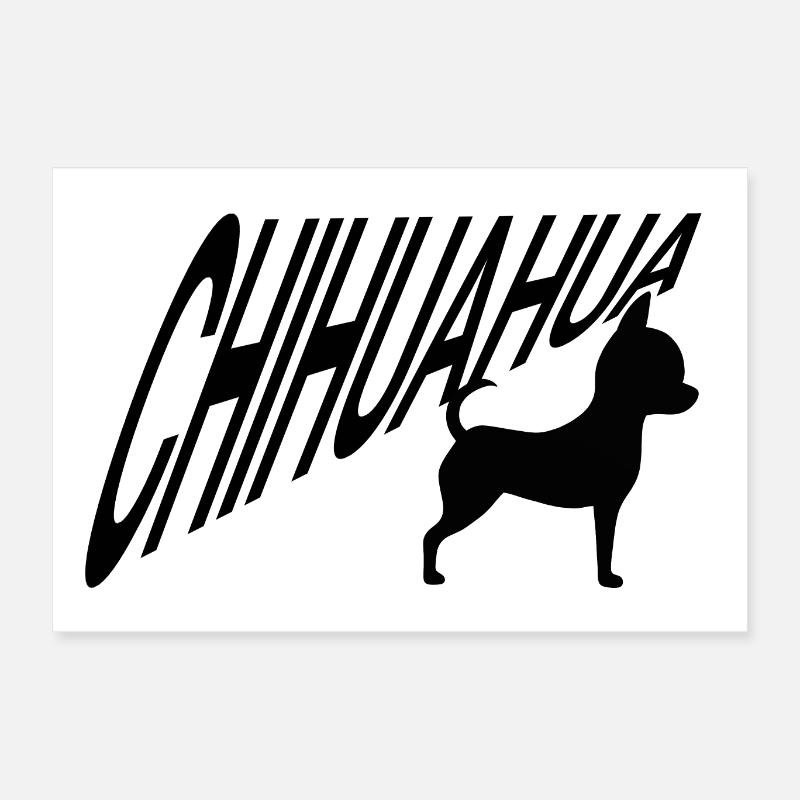 CHIHUAHUA Poster 60x40 cm