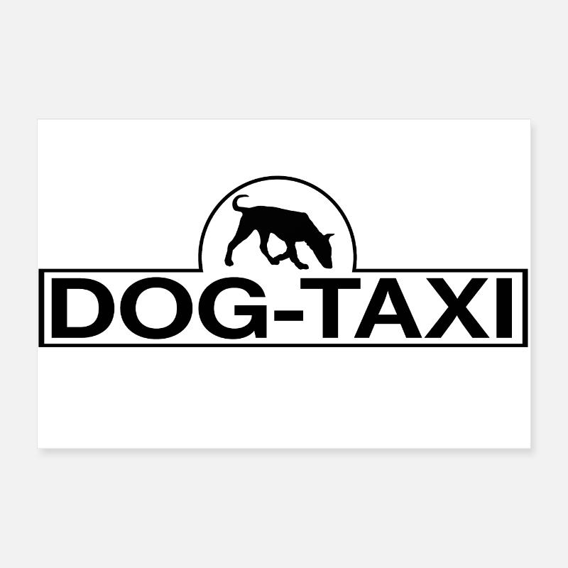 Hund Hunde Hündchen Sticker Poster 60x40 cm