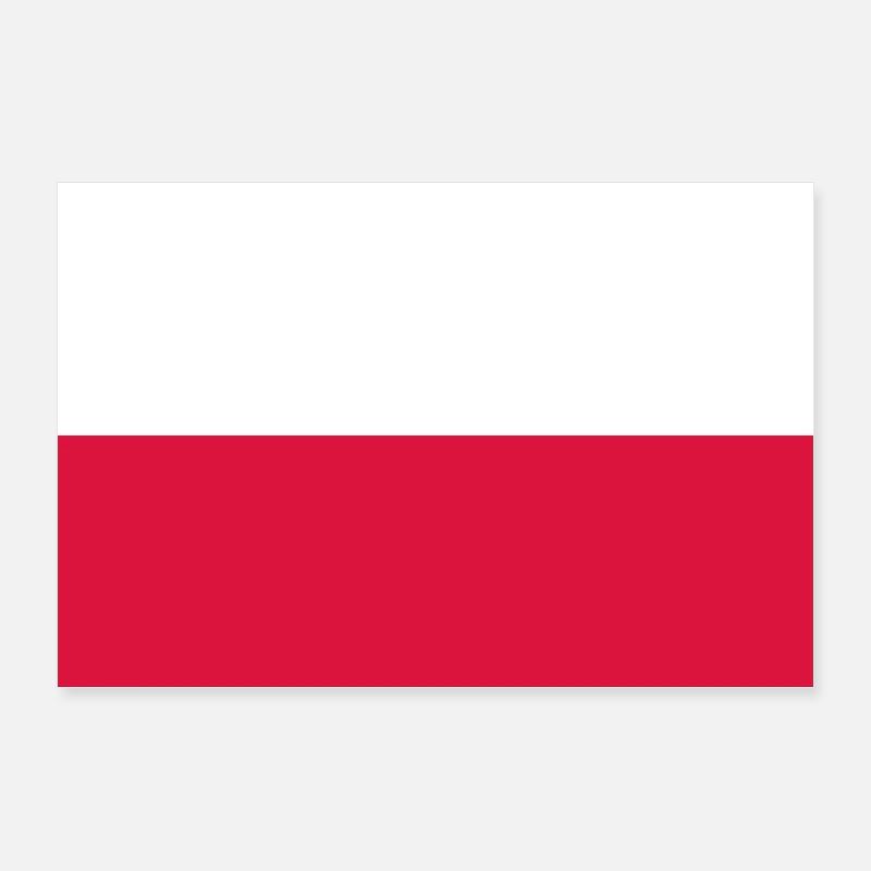 drapeau de la Pologne affiche Polen Pologne Pologne Poster 60 x 40 cm