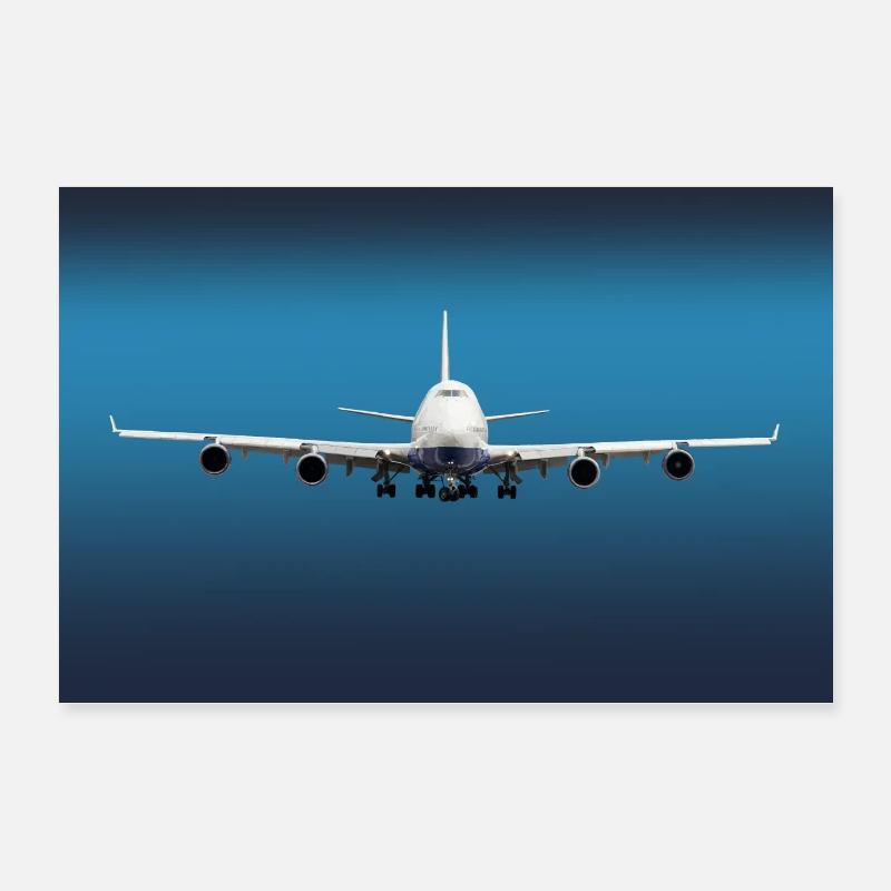 747 Poster 60 x 40 cm