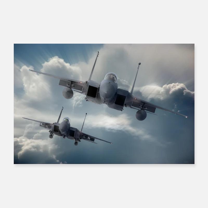 F-15 Eagle Poster 60x40 cm