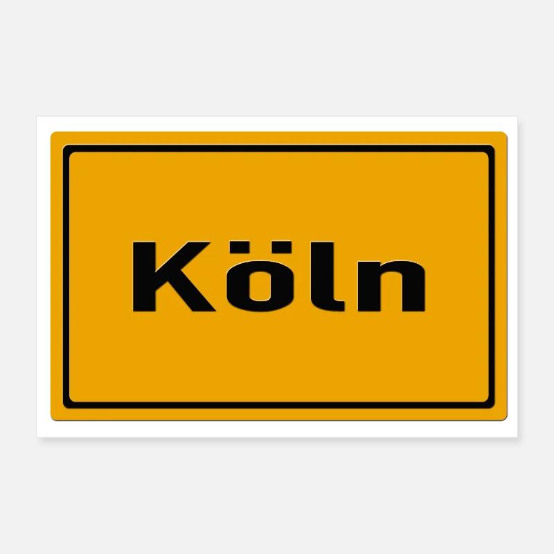 Köln Poster 60x40 cm