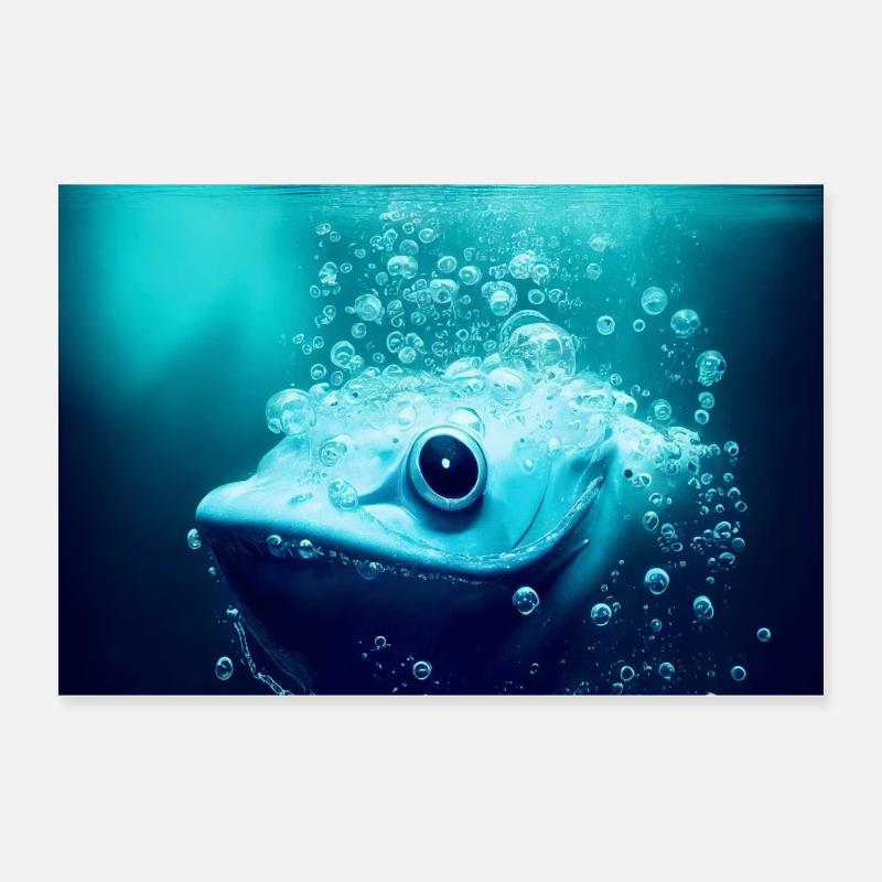 Süßes Urzeit Wesen Poster 60x40 cm