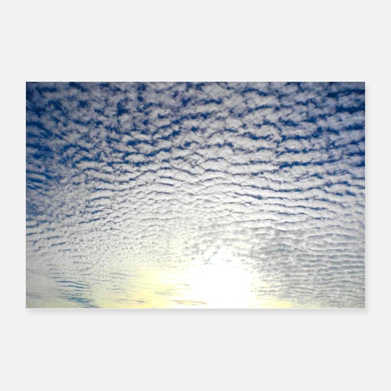 Poster - Chaos Clouds Poster 60x40 cm