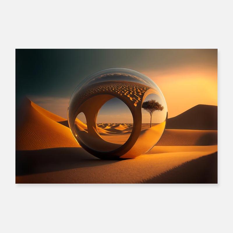 desert trip by daniel costa 4 Poster 24" x 16" (60x40 cm)
