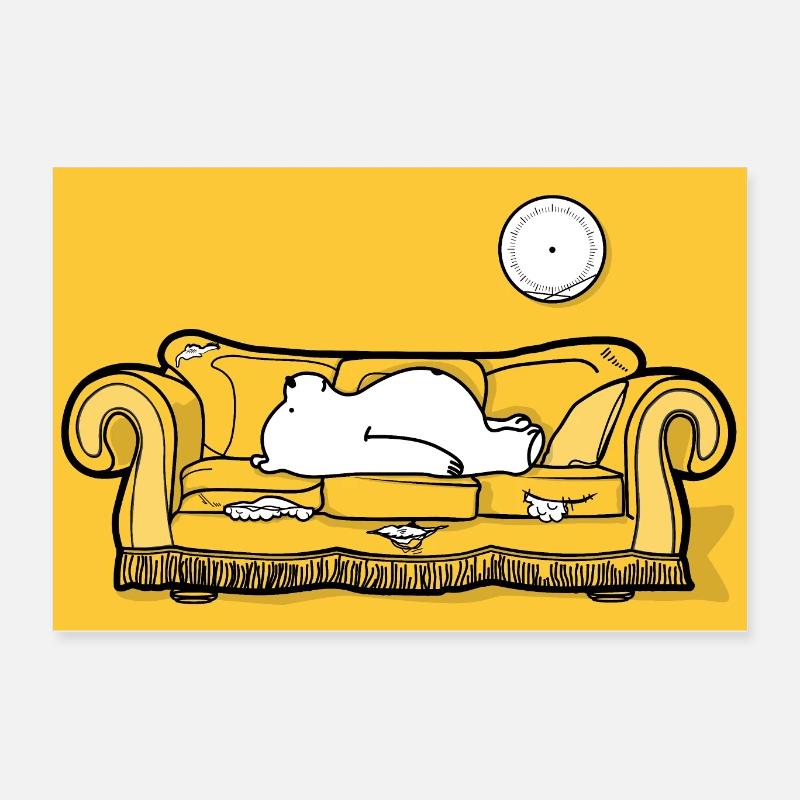 bien mérité Poster 60 x 40 cm