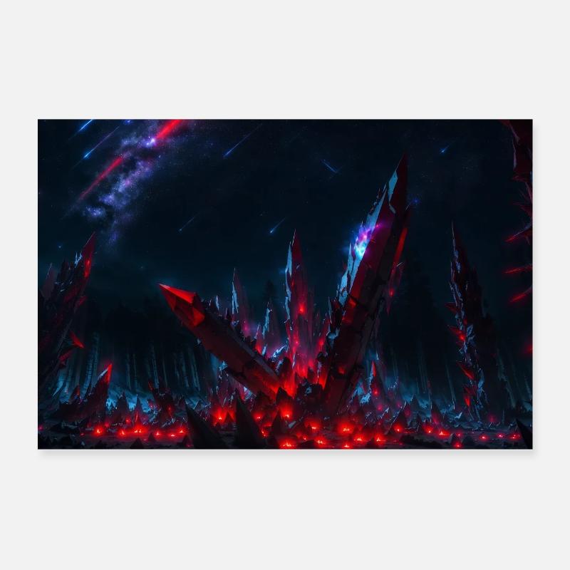 Corruption - Poster 60x40 cm - Weiß