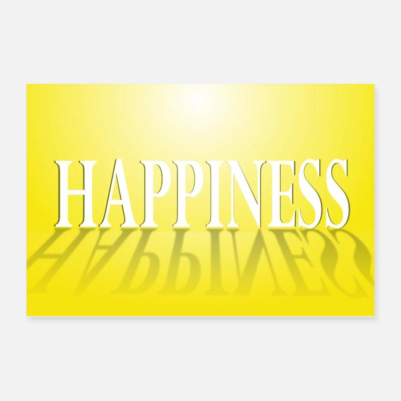 Happiness Poster 60 x 40 cm