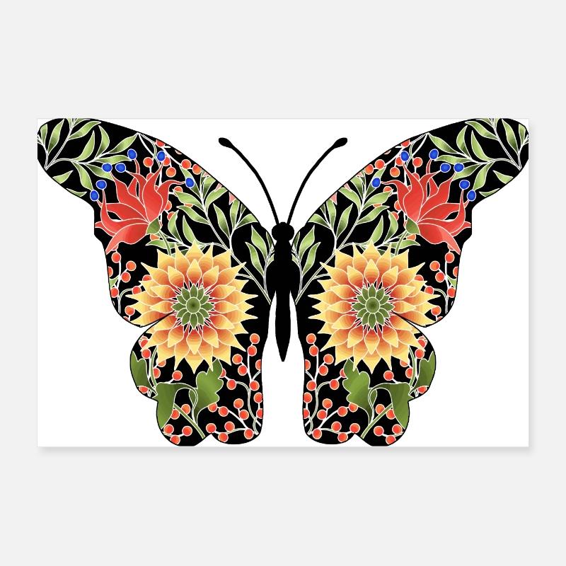 Butterfly Poster 24" x 16" (60x40 cm)
