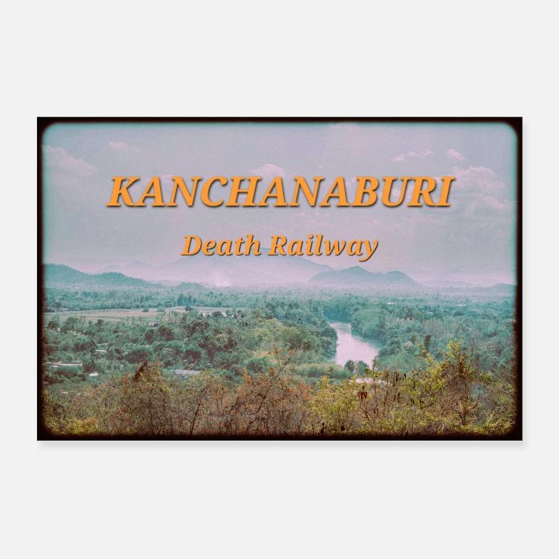 Kantchanaburi Poster 60x40 cm