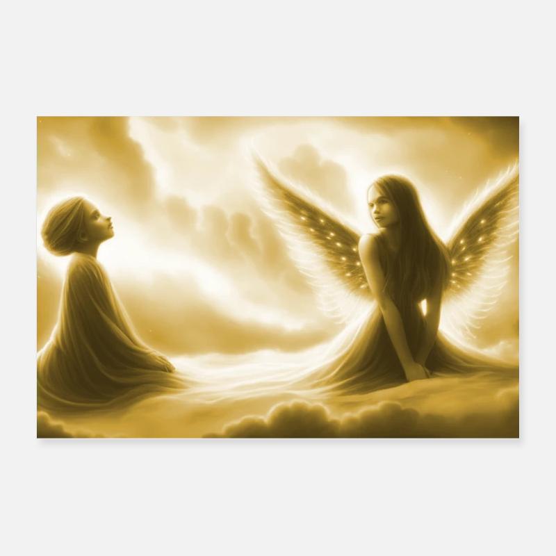 Schutzengel Poster 60x40 cm