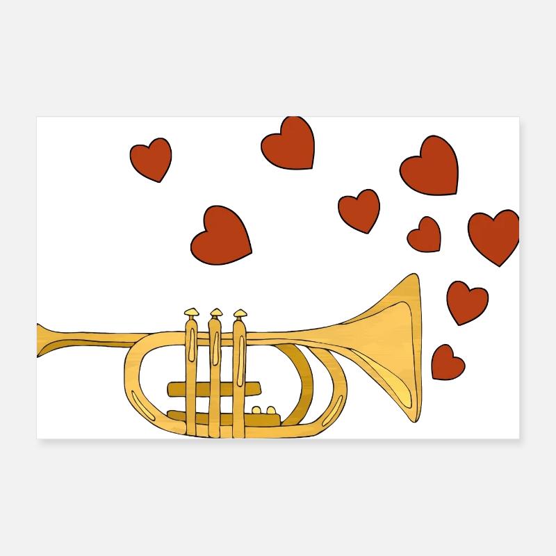 Musik Poster 60x40 cm