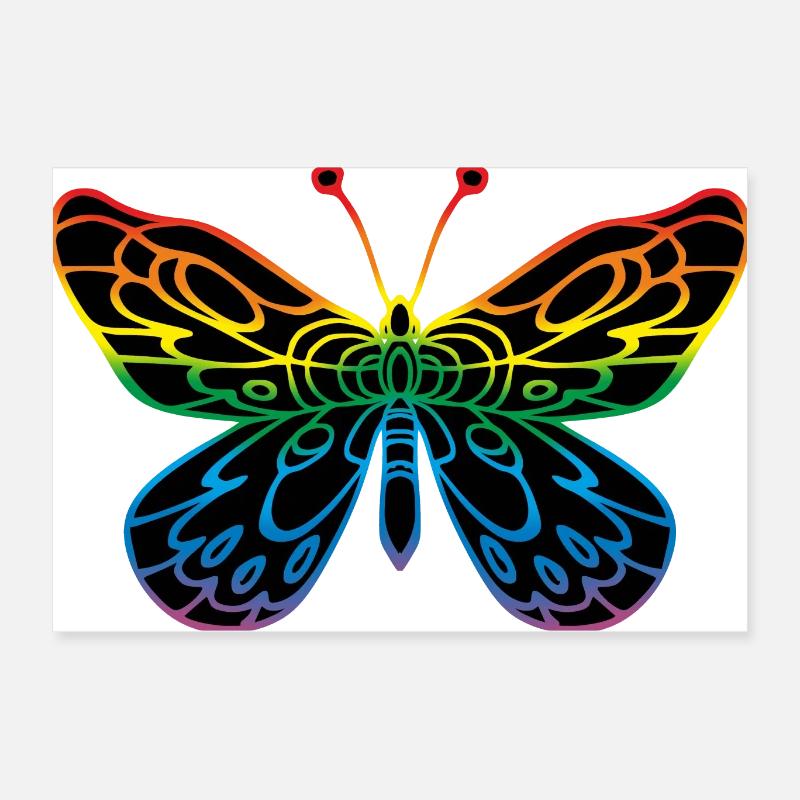 Butterfly Poster 24" x 16" (60x40 cm)