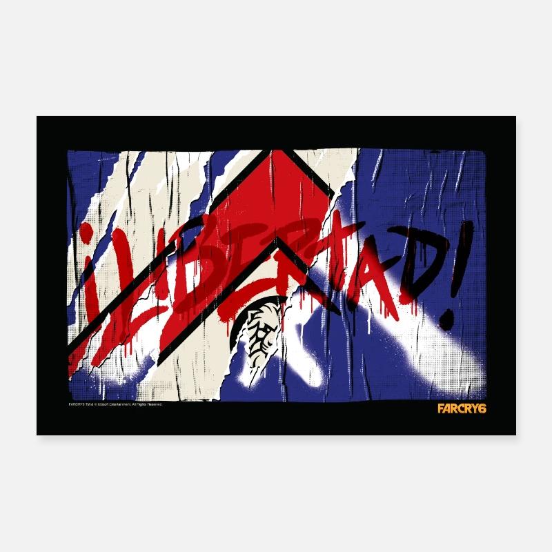 Far Cry 6 Libertad! Poster 60x40 cm